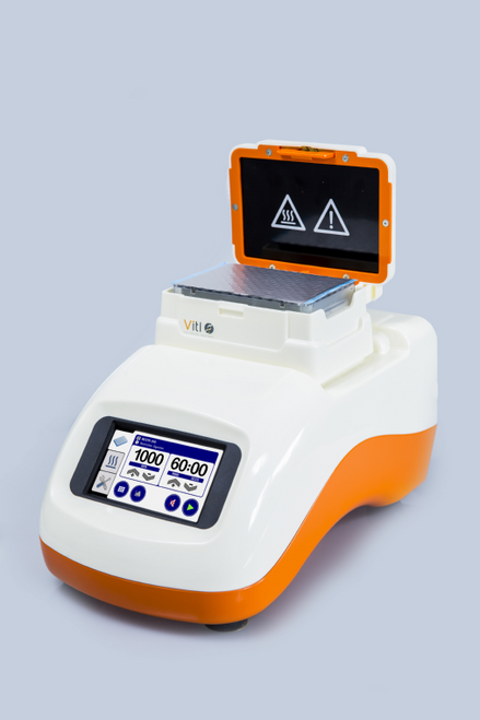 Micro Tube and Micro Plate Vortex Mixer With Heated Lid Blocks by VItl